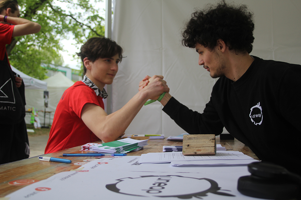 Rencontres auprès des étudiants