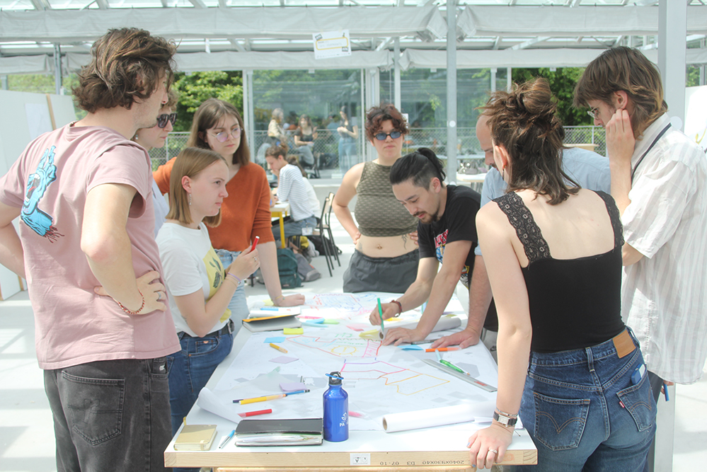 Réunion inter-groupe pour la définition des modes de rendu