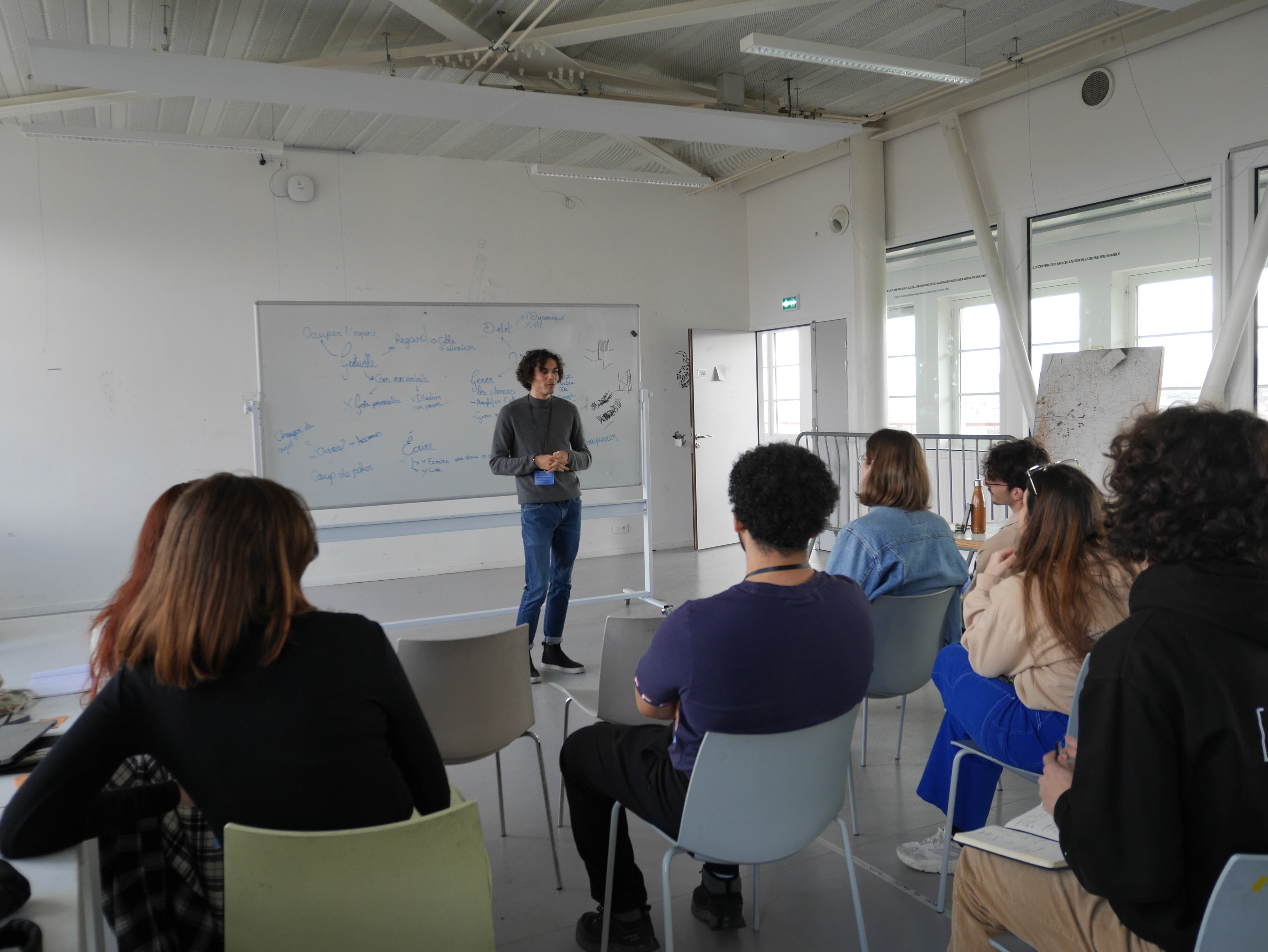 Exercie d'art oratorie, ENSACF, 2022